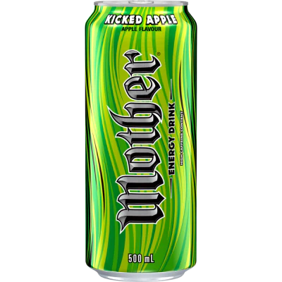 Mother Kicked Apple Energy Drink Can 500ml