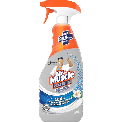 Mr Muscle Fresh Platinum Bathroom Cleaner Trigger 500ml