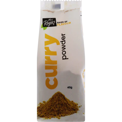 Mrs Rogers Bags Of Flavour Curry Powder 40g