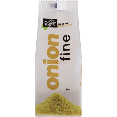 Mrs Rogers Bags Of Flavour Fine Onion 30g