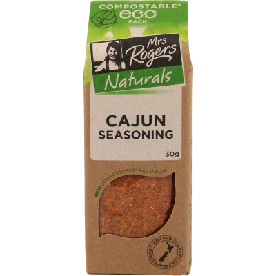 Mrs Rogers Naturals Eco Cajun Seasoning 30g