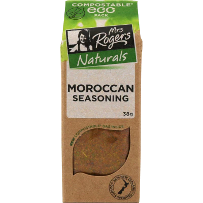 Mrs Rogers Naturals Eco Moroccan Seasoning 38g