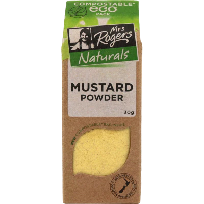Mrs Rogers Naturals Eco Mustard Powder 30g