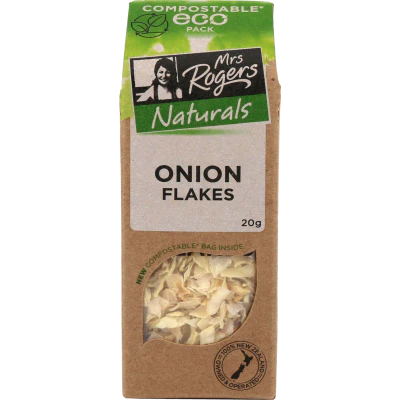 Mrs Rogers Naturals Eco Onion Flakes 20g