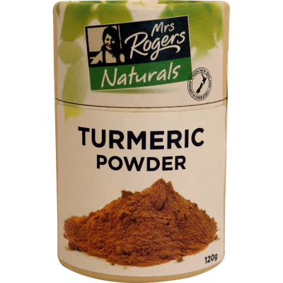 Mrs Rogers Naturals Turmeric Powder Canister 120g