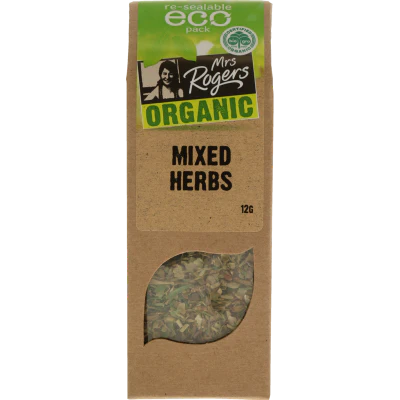 Mrs Rogers Organic Eco Mixed Herbs 12g