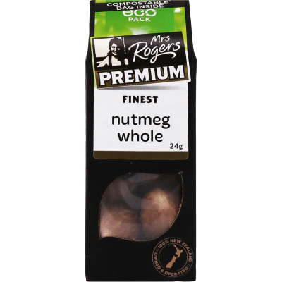 Mrs Rogers Premium Eco Whole Nutmeg 24g