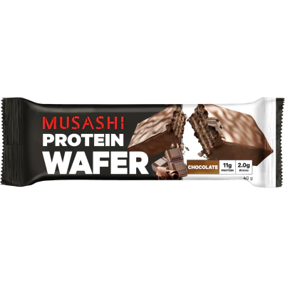 Musashi Chocolate Flavour Protein Wafer 40g
