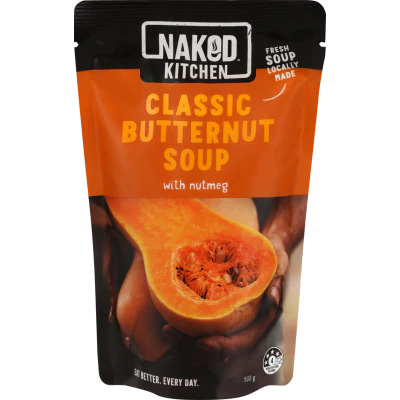 Naked Classic Butternut Soup With Nutmeg 500g