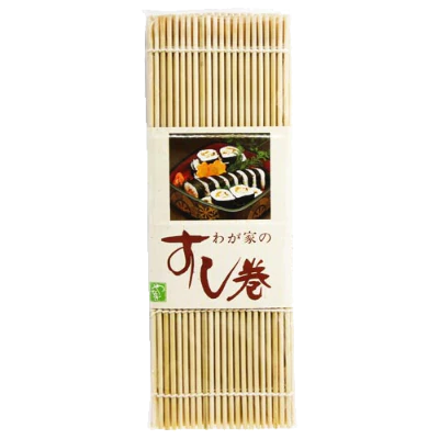 Natural Heart Yanagi Bamboo Mat Sushi Roller 1pk