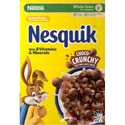 Nestle Nesquik Chocolate Breakfast Cereal 600g