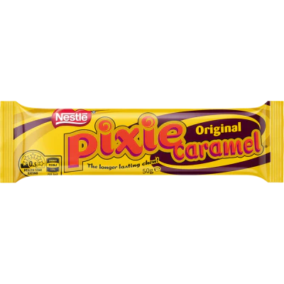 Nestle Pixie Caramel Chocolate Bar 50g