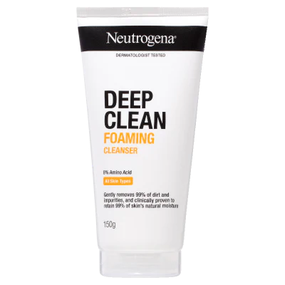 Neutrogena Deep Clean Foaming Face Cleanser 150g