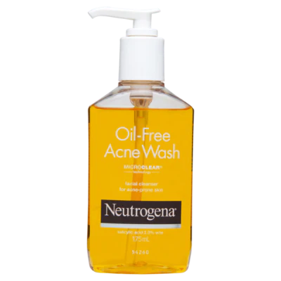 Neutrogena Facial Cleanser Oil-Free Acne Wash 175ml