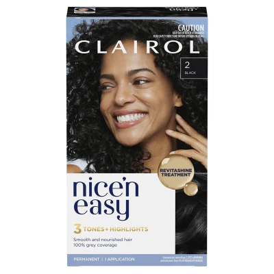 Nice'n Easy Black 2 Hair Colour 1pk