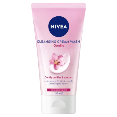 Nivea Gentle Cleansing Cream Wash 150ml