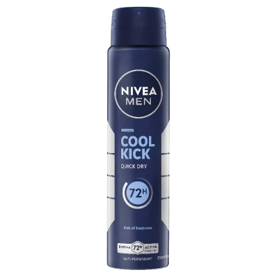 Nivea Men Cool Kick 72Hr Anti-Perspirant 250ml