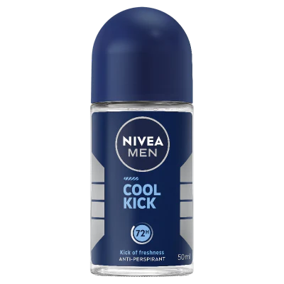 Nivea Men Cool Kick Men 72hr Protection Deodorant Roll On 50ml