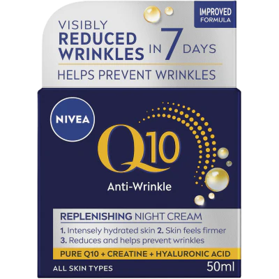 Nivea Q10 Anti-Wrinkle Replenishing Night Cream 50ml
