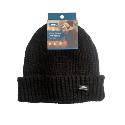 North Head Asst Mens Knitted Beanie 1pk