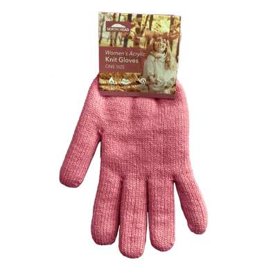 North Head Women's Acrylic Knit Gloves Assorted 1pk