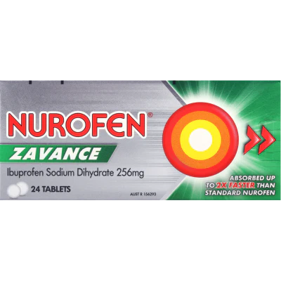 Nurofen Zavance Fast Pain Relief Tablets 24pk