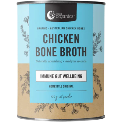 Nutra Organics Homestyle Original Chicken Bone Broth 125g