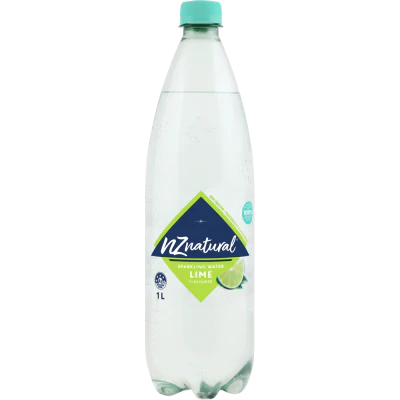 NZ Natural Lime Sparkling Water 1000ml
