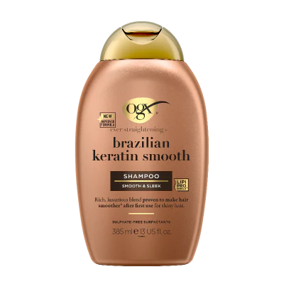 OGX Brazilian Keratin Smooth Shampoo 385ml