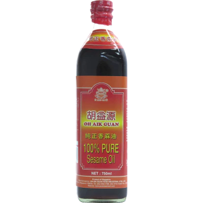 Oh Aik Guan 100% Pure Sesame Oil 750ml