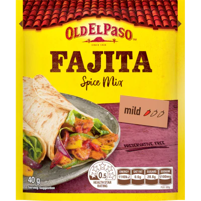 Old El Paso Fajita Spice Mix 40g