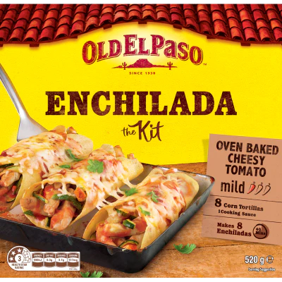Old El Paso Mild Enchilada Kit 520g