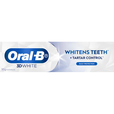 Oral-B 3D White Daily Protection Toothpaste 110g