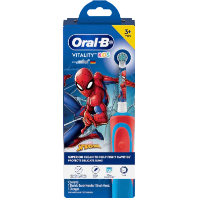 Oral-B Kids Vitality Spiderman Power Toothbrush 1pk