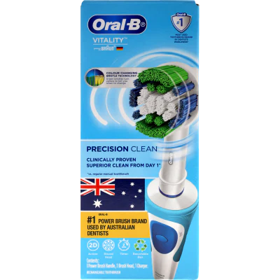 Oral-B Precision Clean Electric Brush Kit 1pk