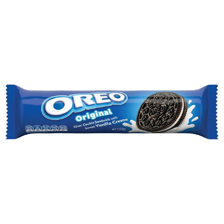 OREO ORIGINAL CHOC COOKIE WITH VANILLA CREME 8 X 133G
