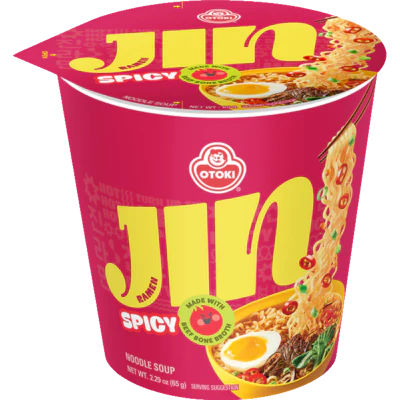 Otoki Jin Ramen Spicy Hot Noodle Soup 65g