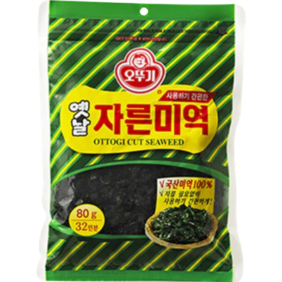 Ottogi Dried Cut Brown Wakame Seaweed 80g