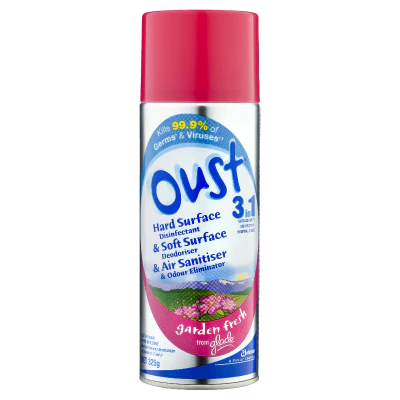 Oust 3 In1 Garden Fresh Surface & Air Sanitiser 325g