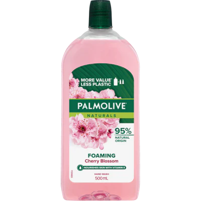 Palmolive Foaming Cherry Blossom Hand Wash Refill 500ml