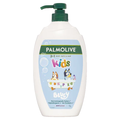 Palmolive Kids Bluey 3 in1 Shampoo Conditioner & Body Wash 1l