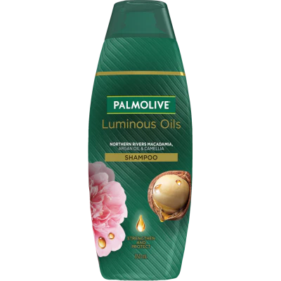 Palmolive Luminous Oils Argan Oil & Camellia Strengthen & Protect Shampoo 350ml