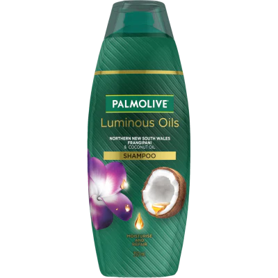 Palmolive Luminous Oils Far North Queensland Frangipani & Coconut Oil Shampoo 350ml