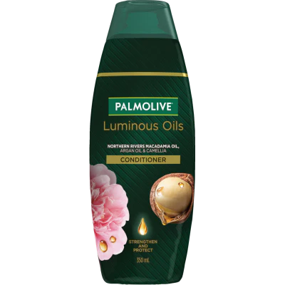 Palmolive Luminous Oils Moroccan Argan Oil & Camellia Strengthen & Protect Conditioner 350ml