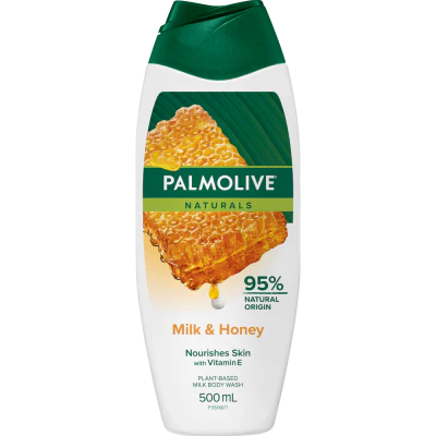 Palmolive Naturals Milk & Honey Shower Gel 500ml