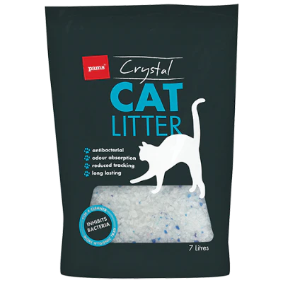 Pams Crystal Cat Litter 7l