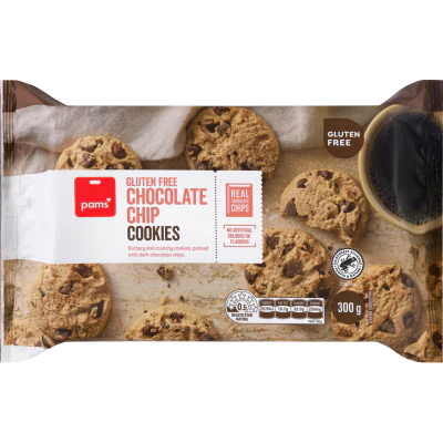 Pams Gluten Free Chocolate Chip Cookies 300g