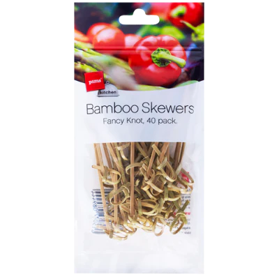 Pams Knotted Bamboo Skewers 40pk