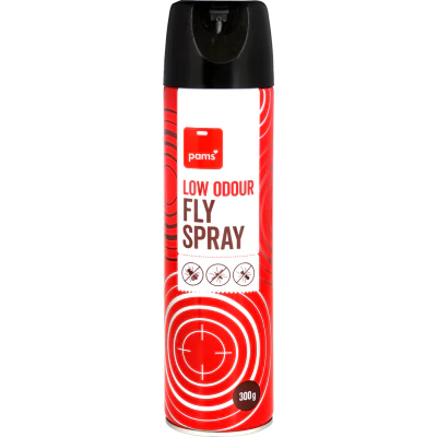 Pams Low Odour Fly Spray 300g