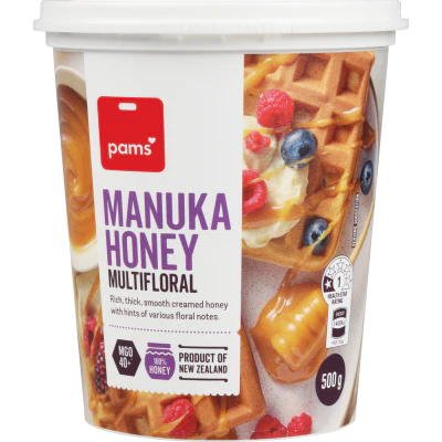 Pams Multi-floral Manuka Honey 500g